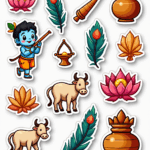 Festive India - Sticker Sheet v11